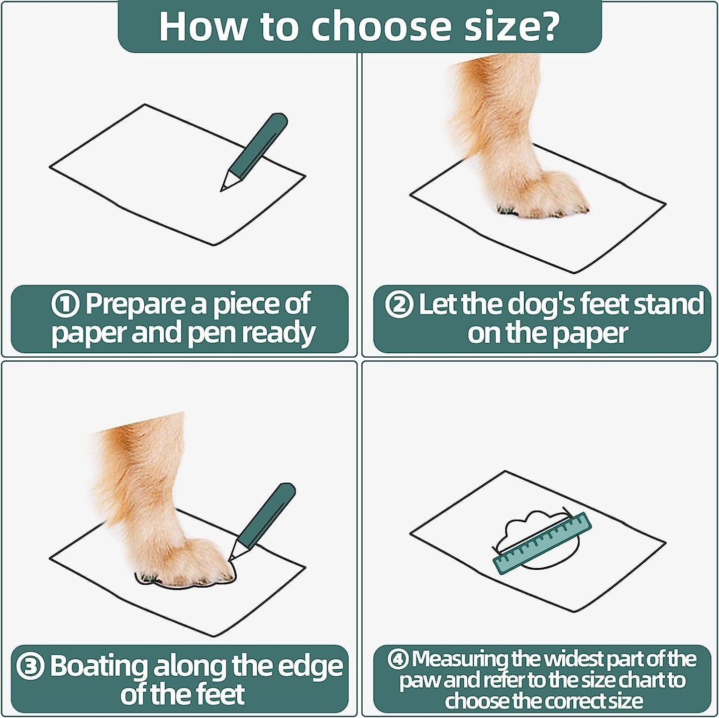 Hcpet Dog Boots for Large Dogs, Dog Shoes for Hot Pavement Winter Snow, Paw Protector Dog Booties Designed for Comfort and Breathability, Outdoor Booties for Small Medium Dogs for Hiking Pink Size 1