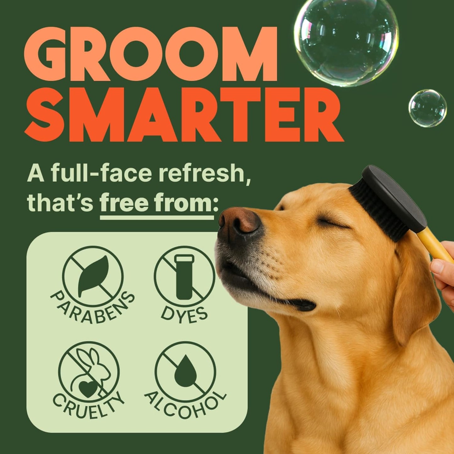 TropiClean No Rinse Waterless Dog Shampoo | Detangling & Deodorizing Dry Shampoo for Smelly Pets | Moisturizes Dry Skin | USA Made | Papaya Scent | 7.4oz