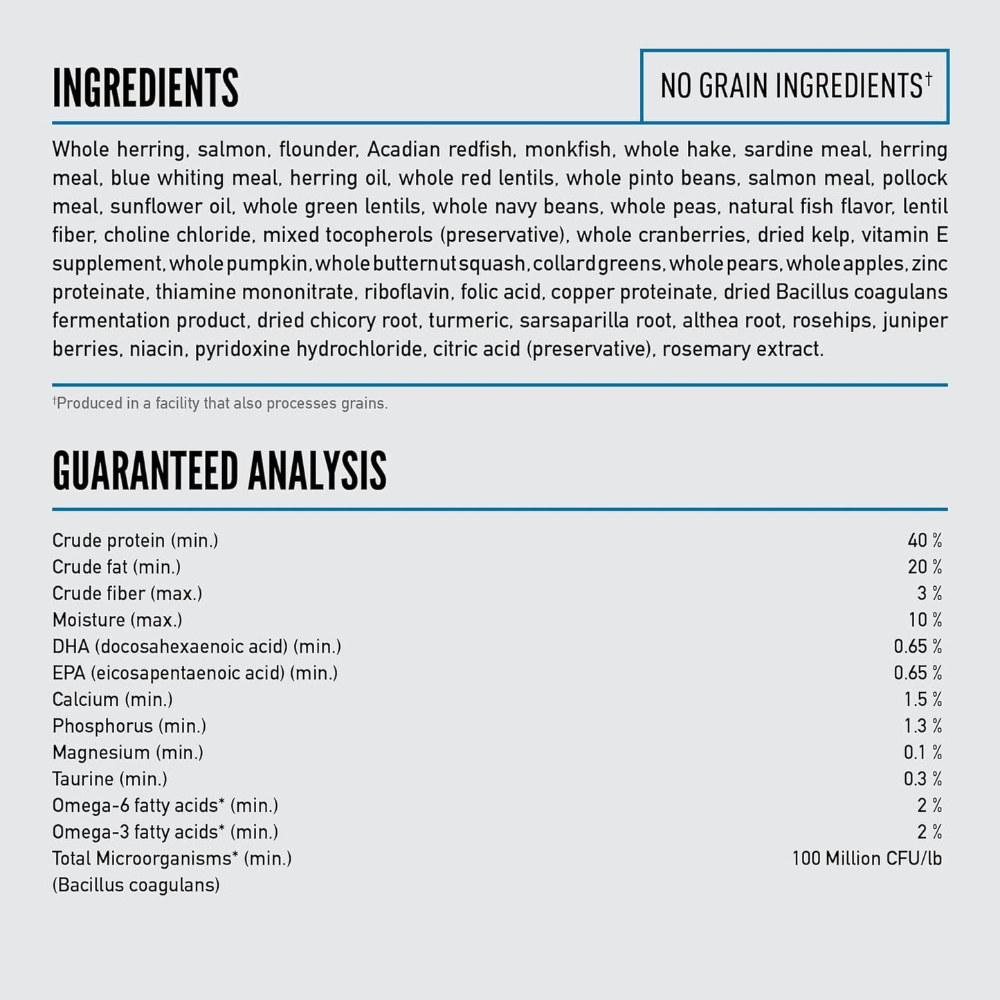 ORIJEN Grain Free High Protein Premium Dry Cat Food Six Fish Recipe 7lb Bag