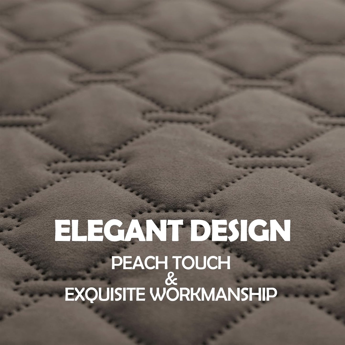 gogobunny 100% Double Sided Waterproof Dog Blanket Soft Pet Bed Cover Reversible Protect Furniture Couch Sofa Car for Puppy Cat Kids (Dark Walnut/Light Walnut, 82x120 Inch (Pack of 1))