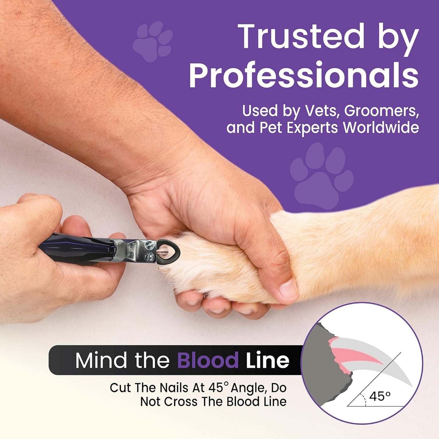 Resco Original Deluxe Dog, Cat, and Pet Nail/Claw Clippers. Best USA-Made Trimmer, More Colors & Sizes