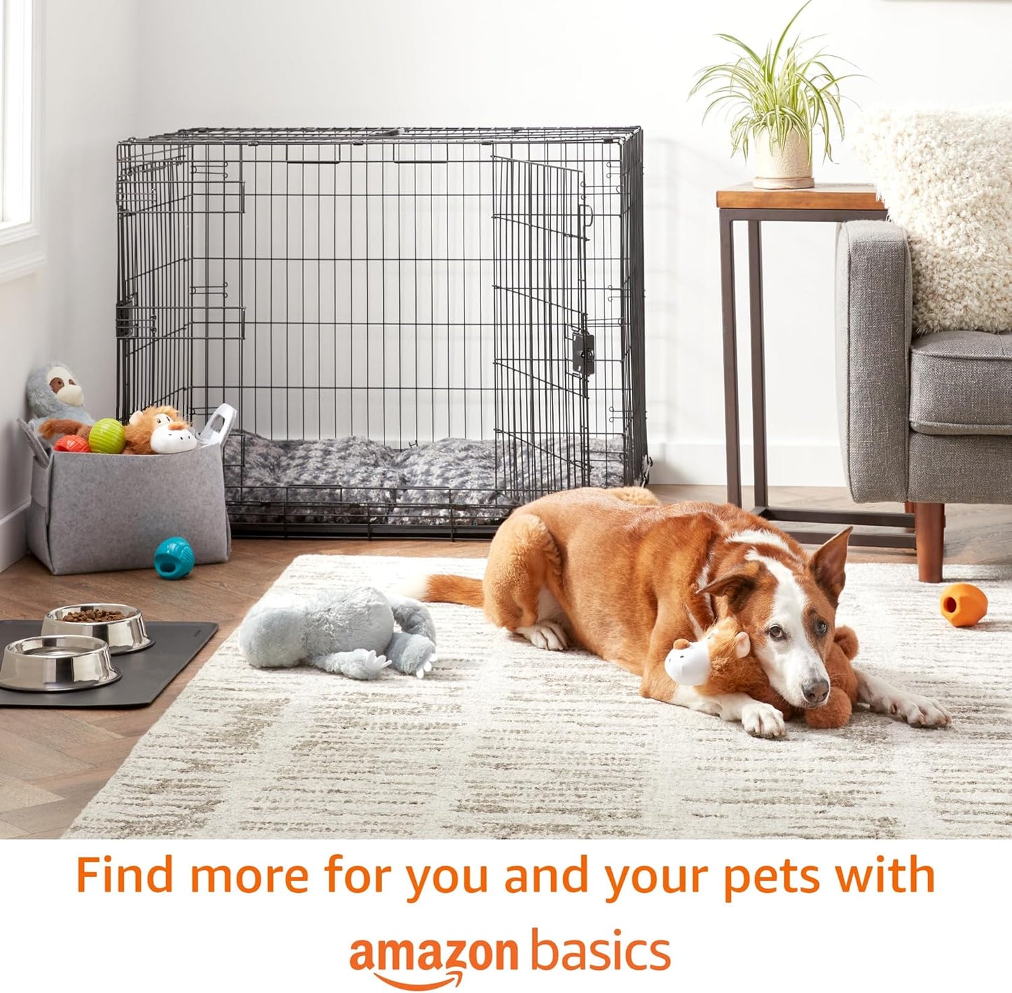 Amazon Basics Dog Poop Bags with Dispenser, 540 Count, Enhanced for Guaranteed Leakproof, Brazilian Mango Scented, Includes Leash Clip