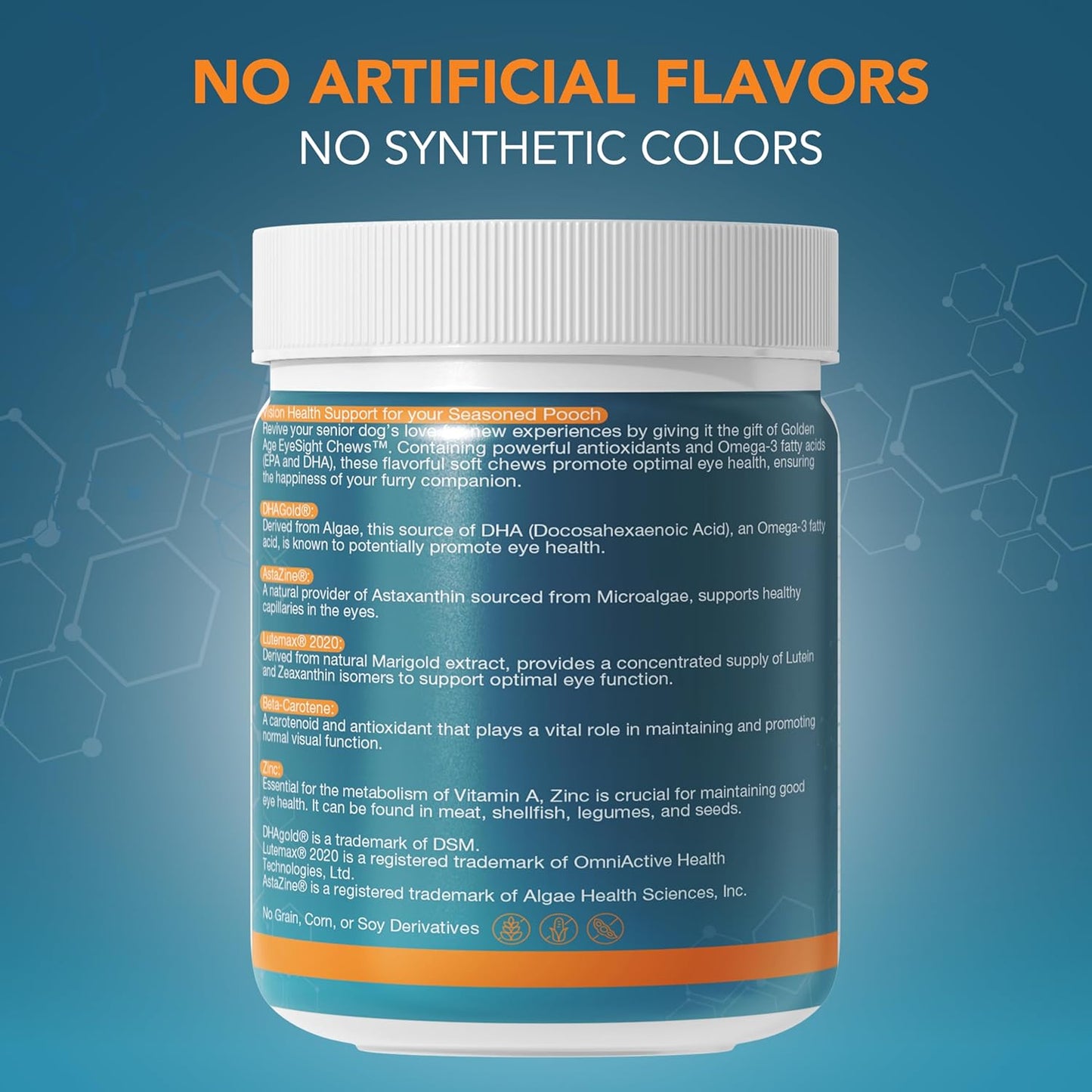 NOVEHA 180 Soft Chews for Dogs β with Lutein, Astaxanthin & Omega-3 from Fish Oil β Support for Overall Wellness β Made in USA β Chicken Flavor β 90 Chews x 2 Pack