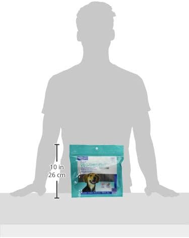 Virbac C.E.T. VEGGIEDENT FR3SH Tartar Control Chews for Dogs, Medium, Beef, 1.6 pounds