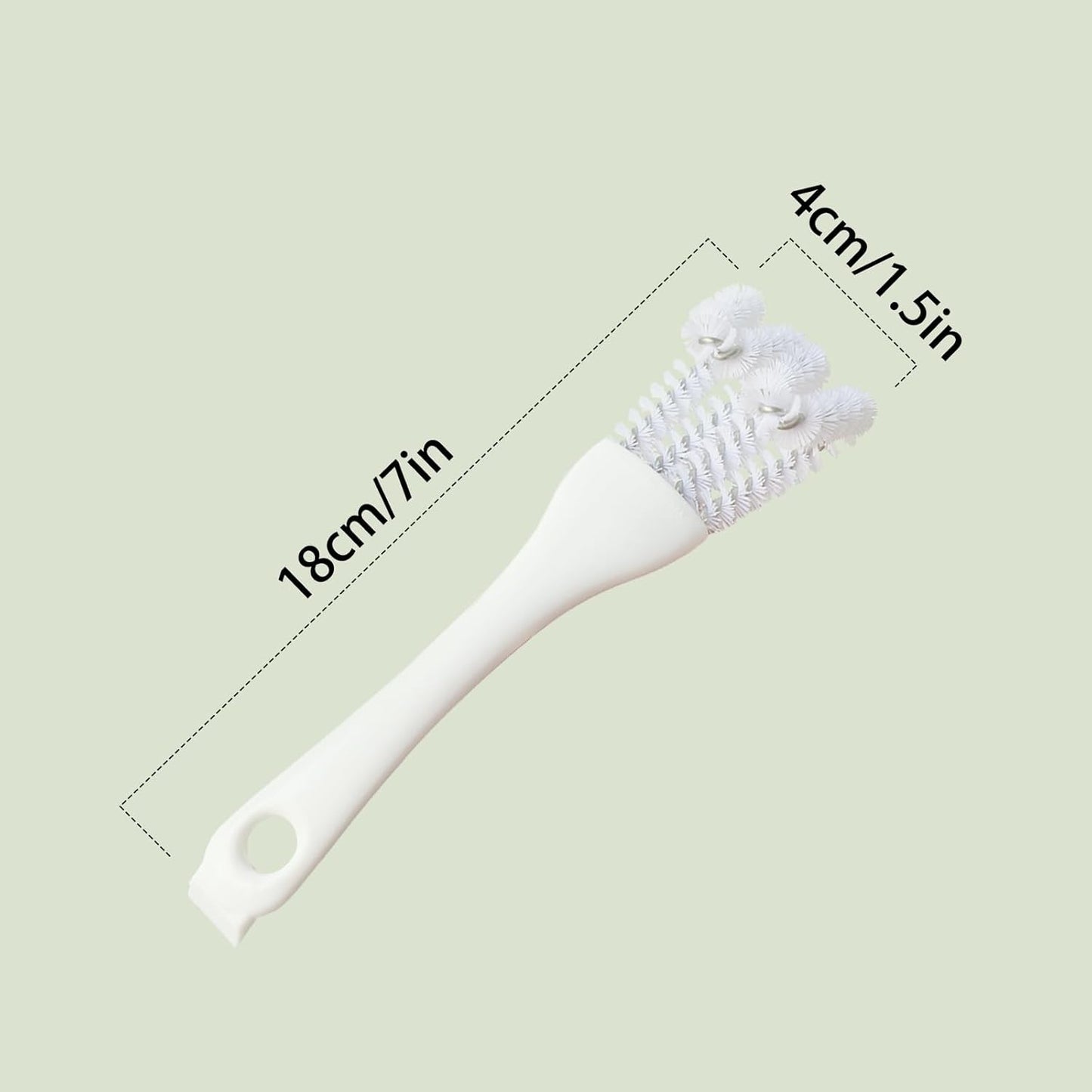 Bird Cage Cleaner with Long Handle & Shovel – Easy Bird Droppings Removal Brush for Parrot & Pet Cages & Bird Perch – Durable Cage Cleaning Tool & Accessory (2)