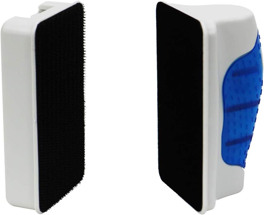 Jasonwell Magnetic Aquarium Fish Tank Glass Algae Glass Cleaner Scrubber Floating Clean Brush(L)