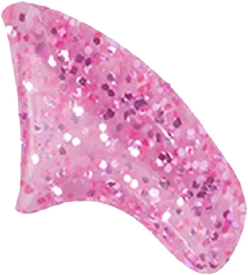 40 Pack Soft Nail Caps for Cat Claws Pink Glitter Kitten