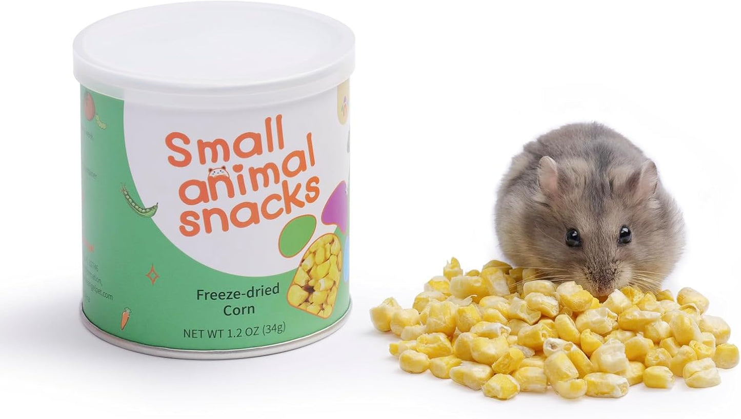 Niteangel Hamster Snack & Treats Toy - Small Animal Natural Treat for Dwarf Syrian Robo Hamsters Gerbils Mice Lemmings Degus or Other Small-Sized Pets