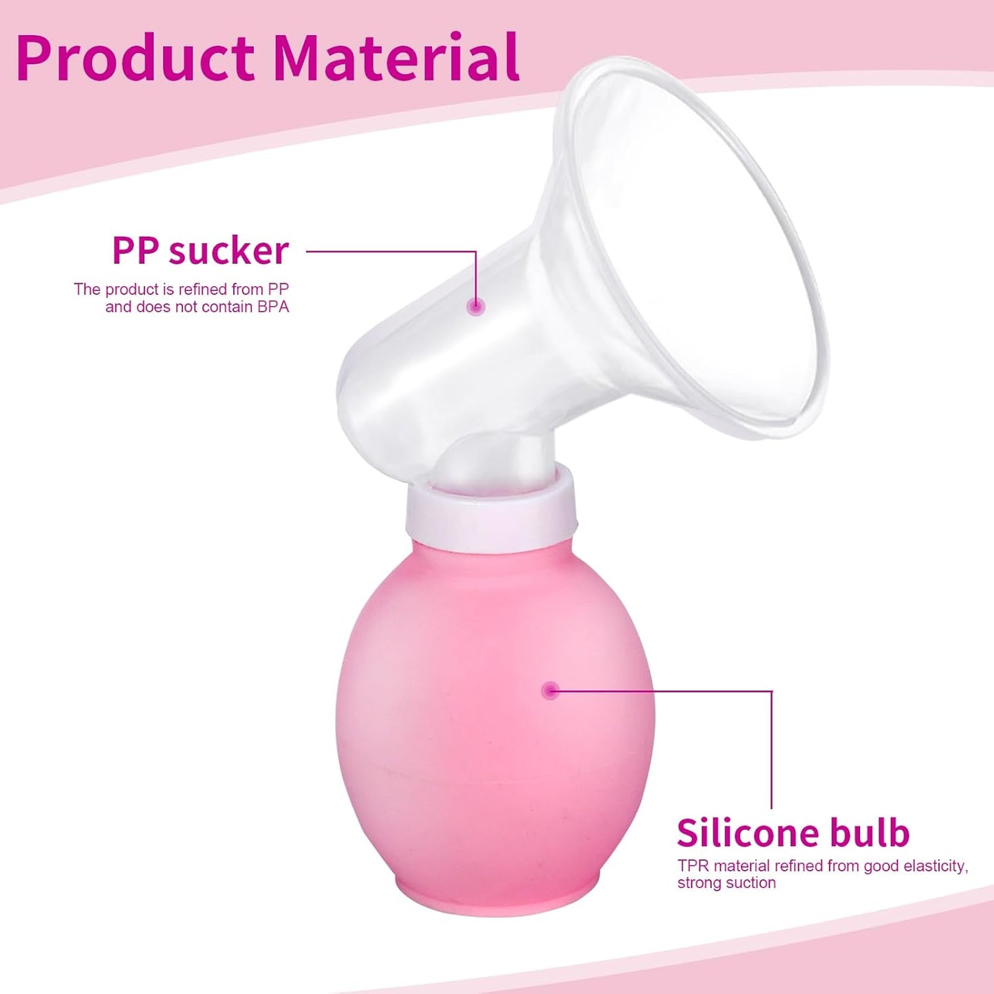 Yeebeny Pet Breast Pump,Breast Pump for Dogs,Dog Pump Help Your Pet Feed Newborn s Silicone Manual Pump for Cats and Dogs