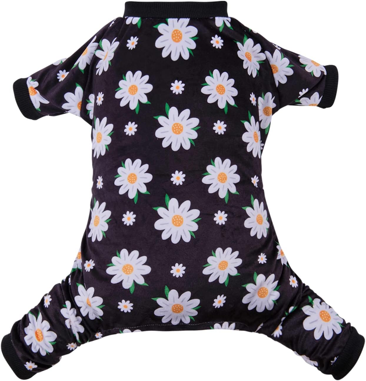 CuteBone Small Dogs Outfit Soft Puppy Onesies Pjs Dog Pajamas Pet Coat Cat Apparel Comfy Doggie Jumpsuit Bodysuit for All Seasons P221XS
