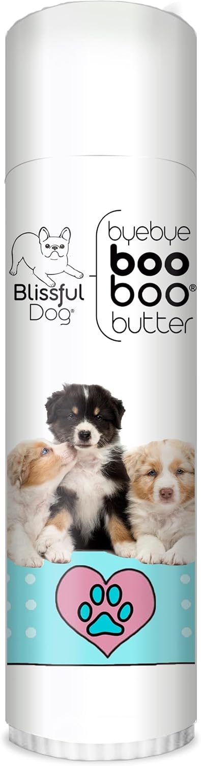 The Blissful Dog .50 oz Tube Australian Shepherd Booboo Butter