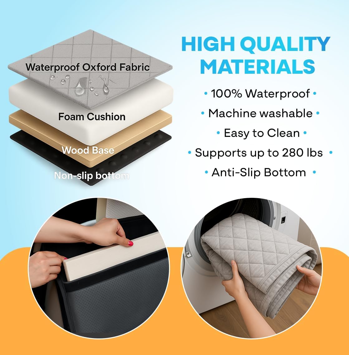 APetsPlanet Dog Car Seat Cover for Back Seat Hard Bottom - Waterproof Backseat Extender for Dogs - Pet Hammock for Car, Truck, SUV - Protector Bed with Mesh Window & Storage - Gray, with Door Covers