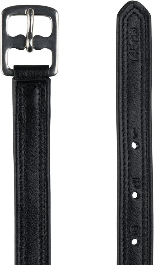 HORZE Double Stitched Adjustable Stirrup Leathers with Nylon (Pair)