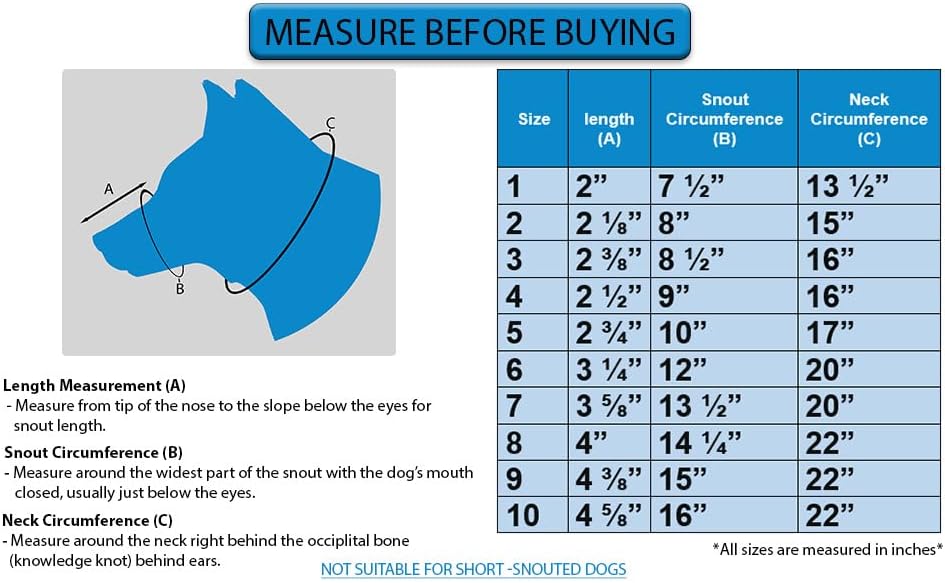 Leather Brothers Italian Basket Dog Muzzle, Adjustable Secure Fit, Comfortable Design, Training and Safety, Averts Biting, Prevents Chewing and Scavenging, Perfect for Grooming Black, Size 10