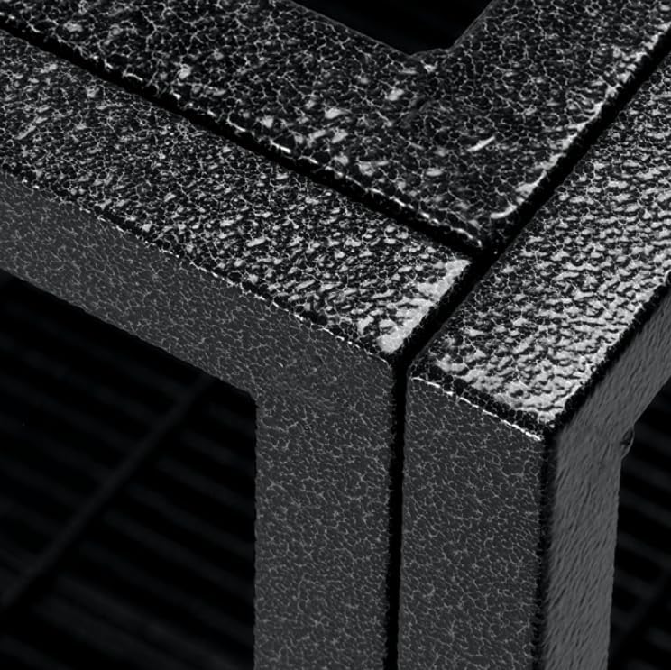 54 Heavy Duty Dog Crate Cage with Divider, Indestructible and Escape Proof Steel Kennel Indoor for High Anxiety Dogs with Removable Tray, Lockable Wheels, Double Door, Extra Large XL XXL