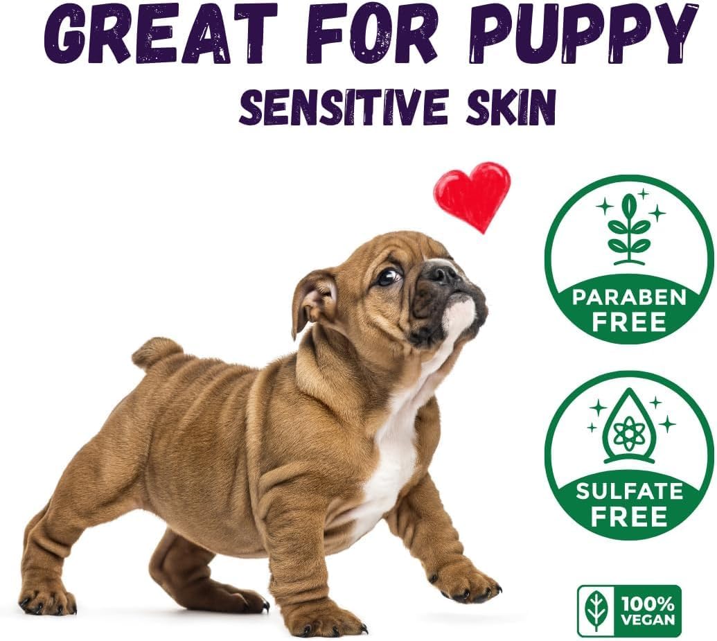 Kelebs Dog Shampoo | Allergies and itching | Dog Shampoo for Sensitive Skin | All Natural Dog Soap Bar with Lavender Oil & Oatmeal | No Plastic Vegan | 9 - Value Pack