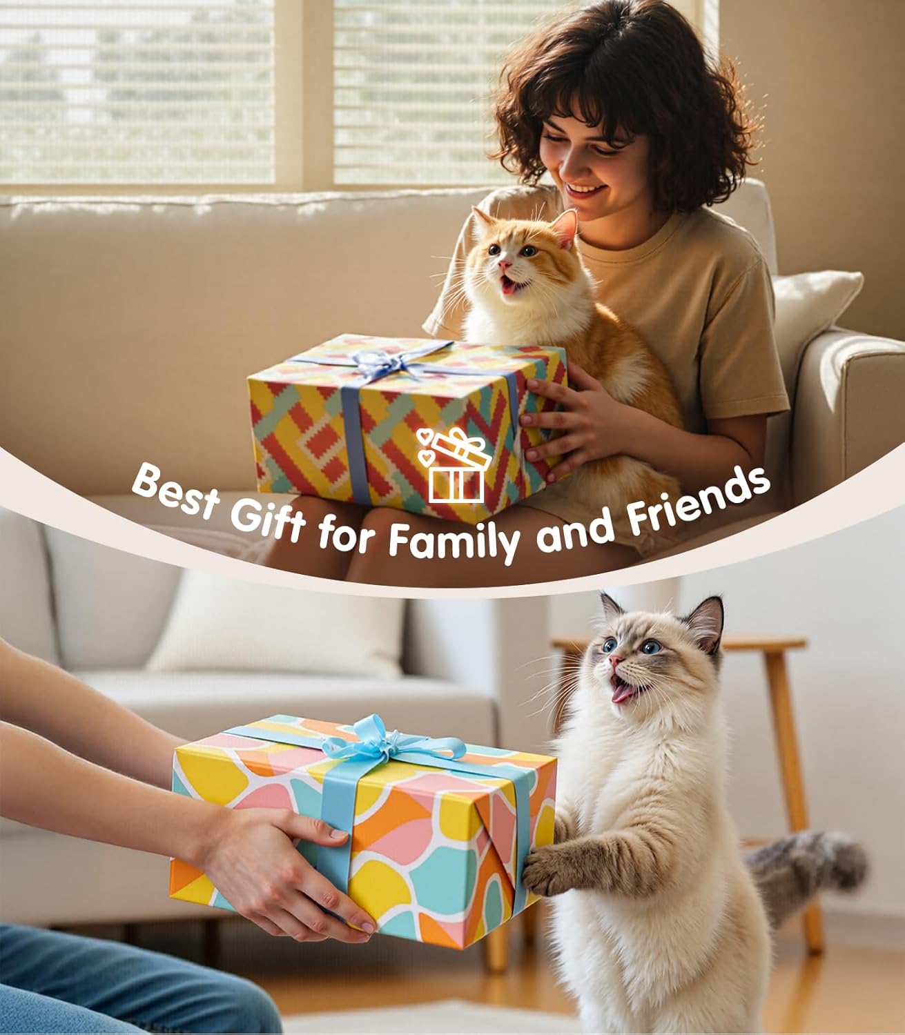 Cat Toys with[5000mg A+Natural Catnip &Silvervine] [Baby Grade] Interactive Soft Chew Kicker Cat Toys for Indoor Cats & Kittens, [Crinkle &Bell] Fish Sound Toy,Drives Bored Cat Crazy with Fun