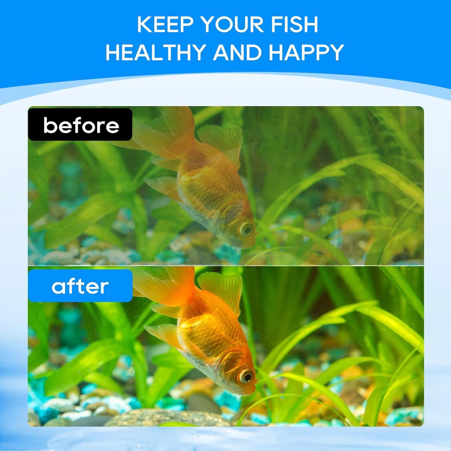 Large Aquarium Filter Cartridges Compatible with Tetra Whisper Bio Bag for Aquariums, Fish Tank Filter Large Fit for Tetra Whisper Filter 20i 40i/ IQ 20 30 45 60/ PF20 30 40 60, 8PCS Filters