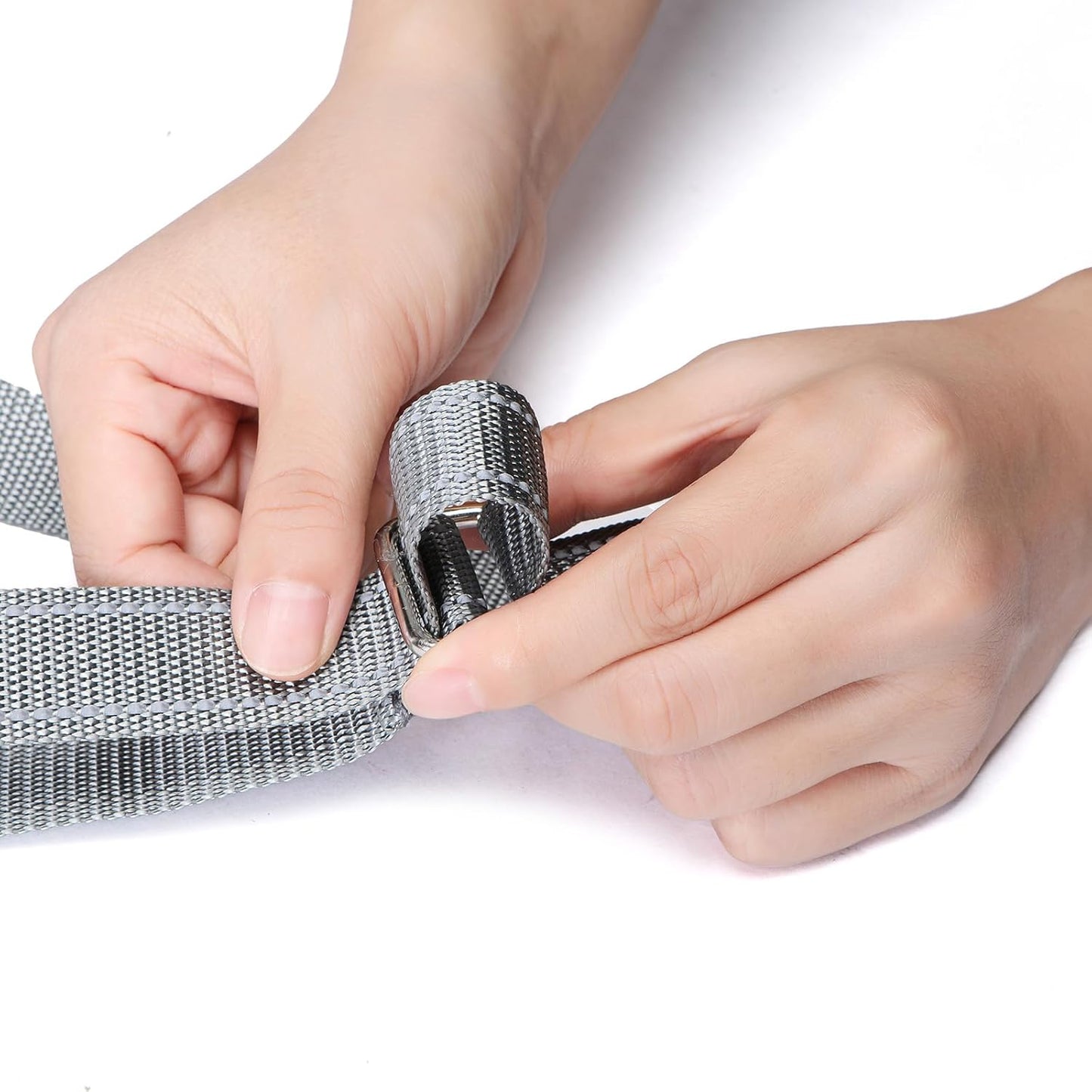 Dog Lift Harness for Large Dogs, Adjustable Dog Sling for Back Legs, Hip Support Harness to Help Lift Dogs Rear for Canine Aid and Old K9 Cruciate Ligament Rehabilitation - Large, Grey