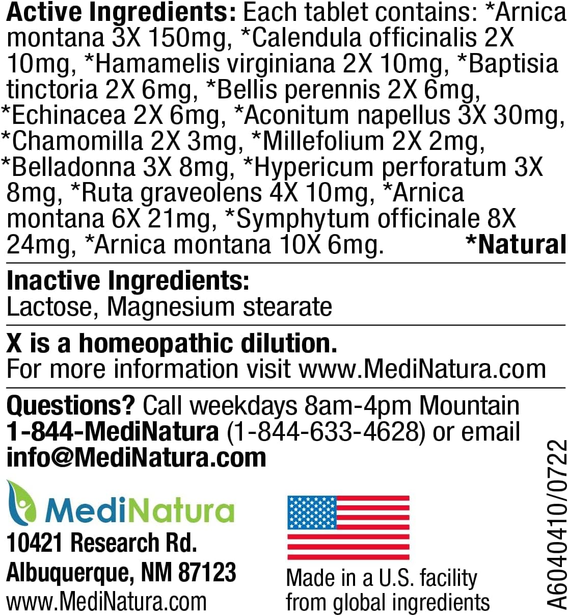 T-Relief Pet Pain Relief Arnica +12 Powerful Natural Medicines Help Ease Muscle Joint & Hip Pain Soreness Stiffness & Injuries Max Fast-Acting Soother for Dogs & Cats - 90 Tablets (2 Pack)