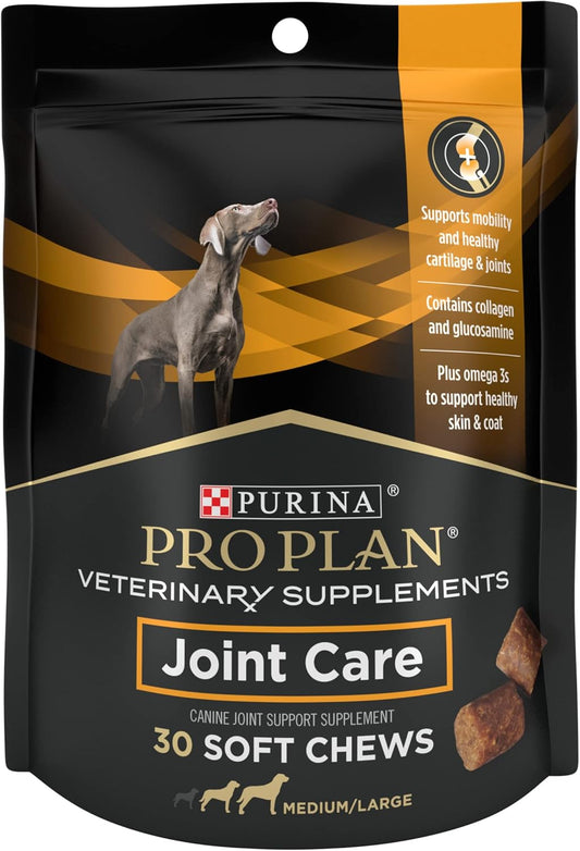Purina Pro Plan Veterinary Joint Care Supplement for Large Breed Dogs - 30 ct. Pouch