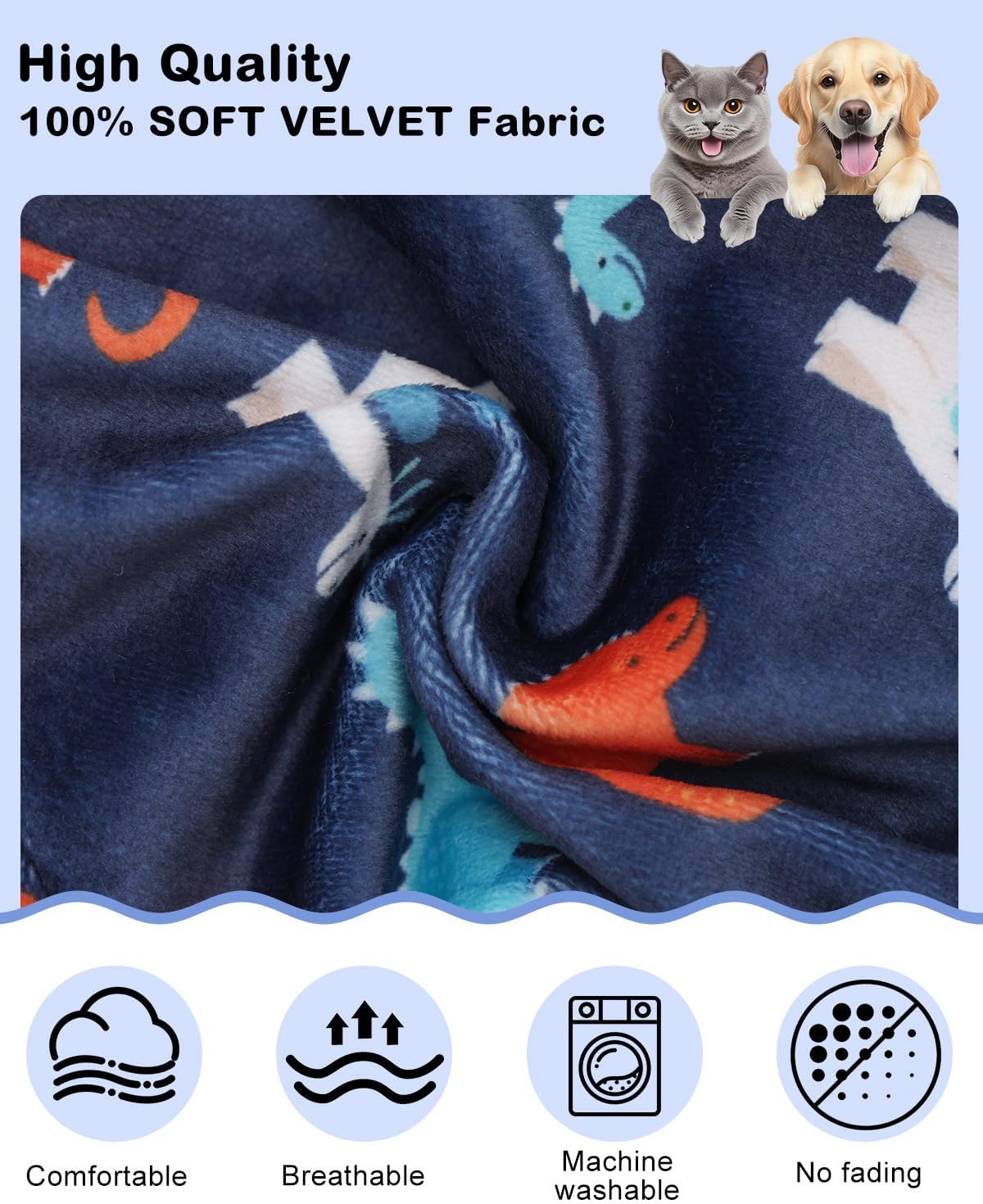 CuteBone Dinosaur Costume Dog Pajamas, Stretchy Spandex Crystal Velvet Sleepwear Coat for Small Dogs, Soft & Warm Pet Outfit Clothes for Cold Weather, Cozy Pullover Design COSP03XS