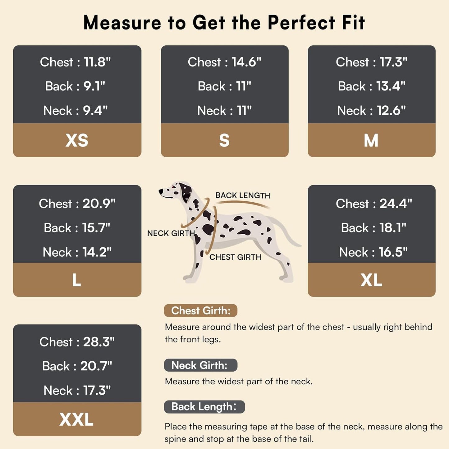 Queenmore Small Dog Pullover Sweater, Cold Weather Cable Knitwear, Classic Turtleneck Thick Warm Clothes for Chihuahua, Bulldog, Dachshund, Pug (Light Brown, Small)