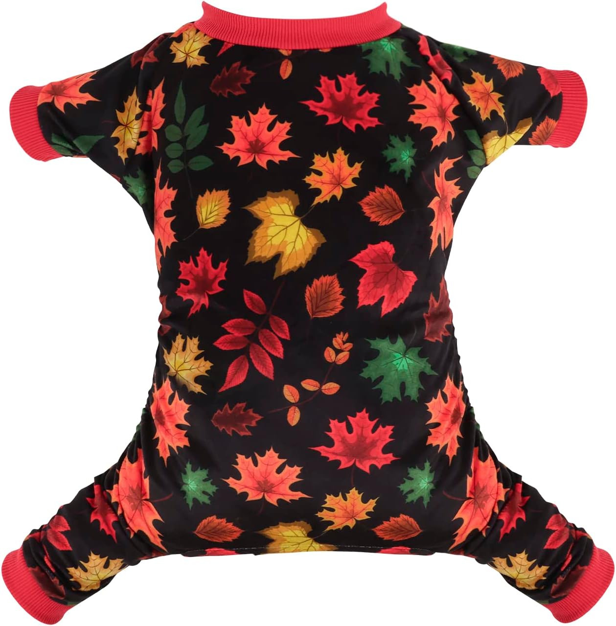 CuteBone Dog Halloween Pajamas Puppy Onesies Small Dogs Soft Pjs Coat Cat Apparel Comfy Pet Christmas Clothes Outfit Doggie Bodysuit P265M