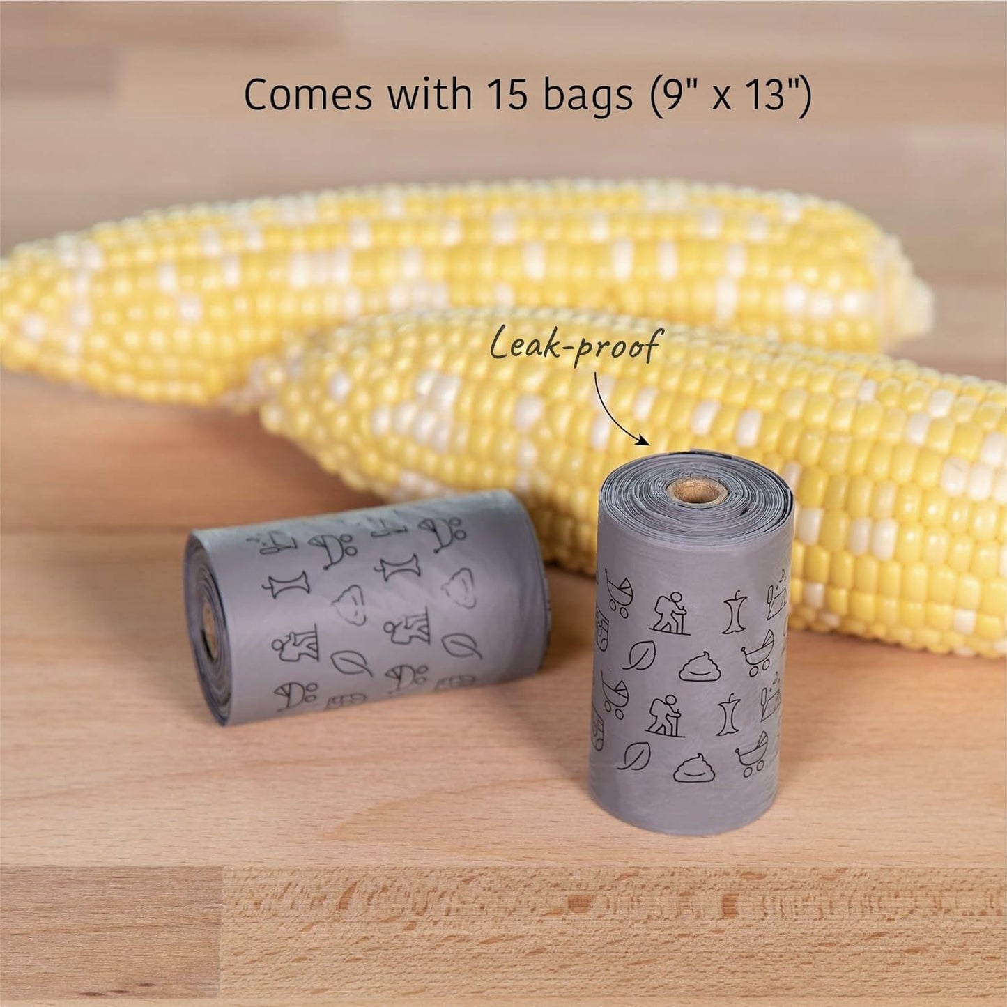 SVD.PET Dog Poop Bag Dispenser, Retractable Waste Bag Fits Any Dog Leash, Leak-Proof Waste Bags, Poop Bag Holder, Doggy Walking Accessory (Black)