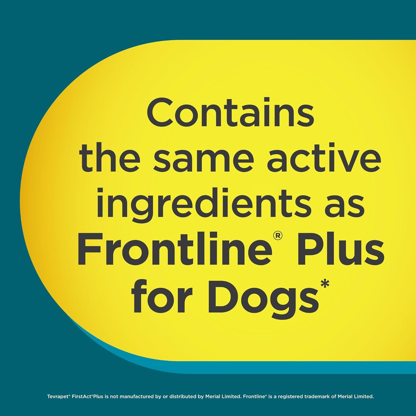 FirstAct Plus Flea Treatment for Dogs, Small Dogs 6-22 lbs, 3 Doses, Same Active Ingredients as Frontline Plus Flea and Tick Prevention for Dogs