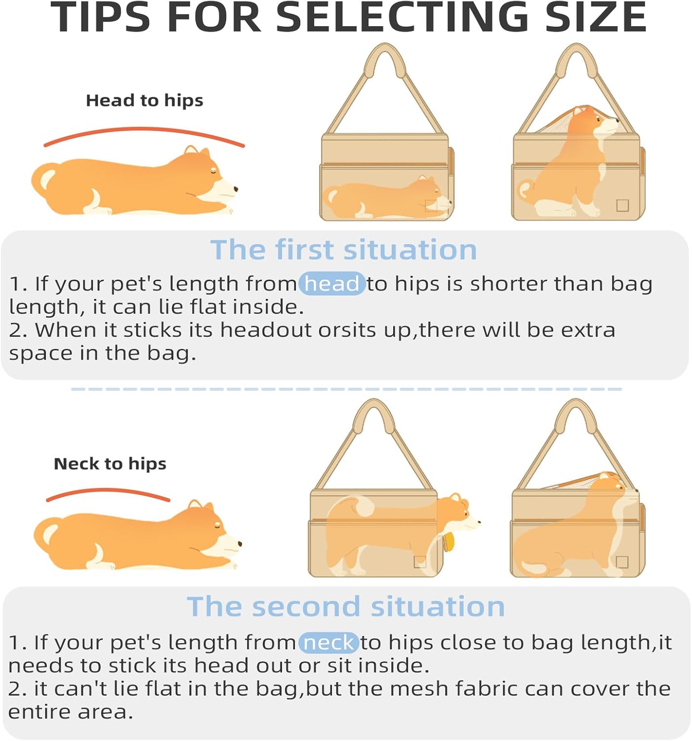 Soft and Comfortable Pet Carrier and Business Backpack with Strong Support - Ideal for Business, Travel, and Outings with Small Dogs and Cats (Kahki,15.7" L x 5.5" W x 9.8" H，up to 16lbs