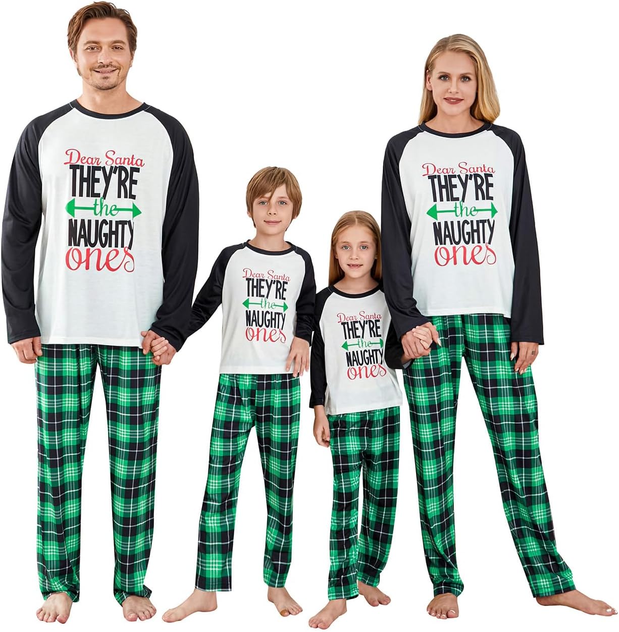 Matching Family Christmas Pajamas Set - Xmas Sleepwear PJs