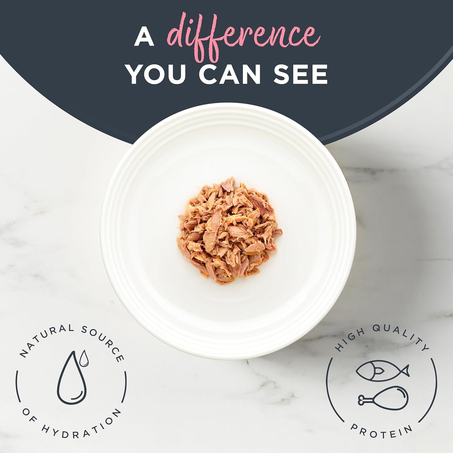 Reveal - Grain Free | Wet Canned Cat Food | 2.47oz - 24 Pack - Premium Nutrition, 100% Natural, No Additives, and Limited Ingredients (Tuna with Salmon in Broth)