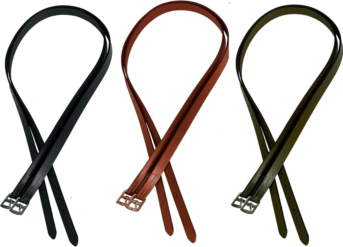 Majestic Ally Genuine Leather English Stirrup Leather (Pair)