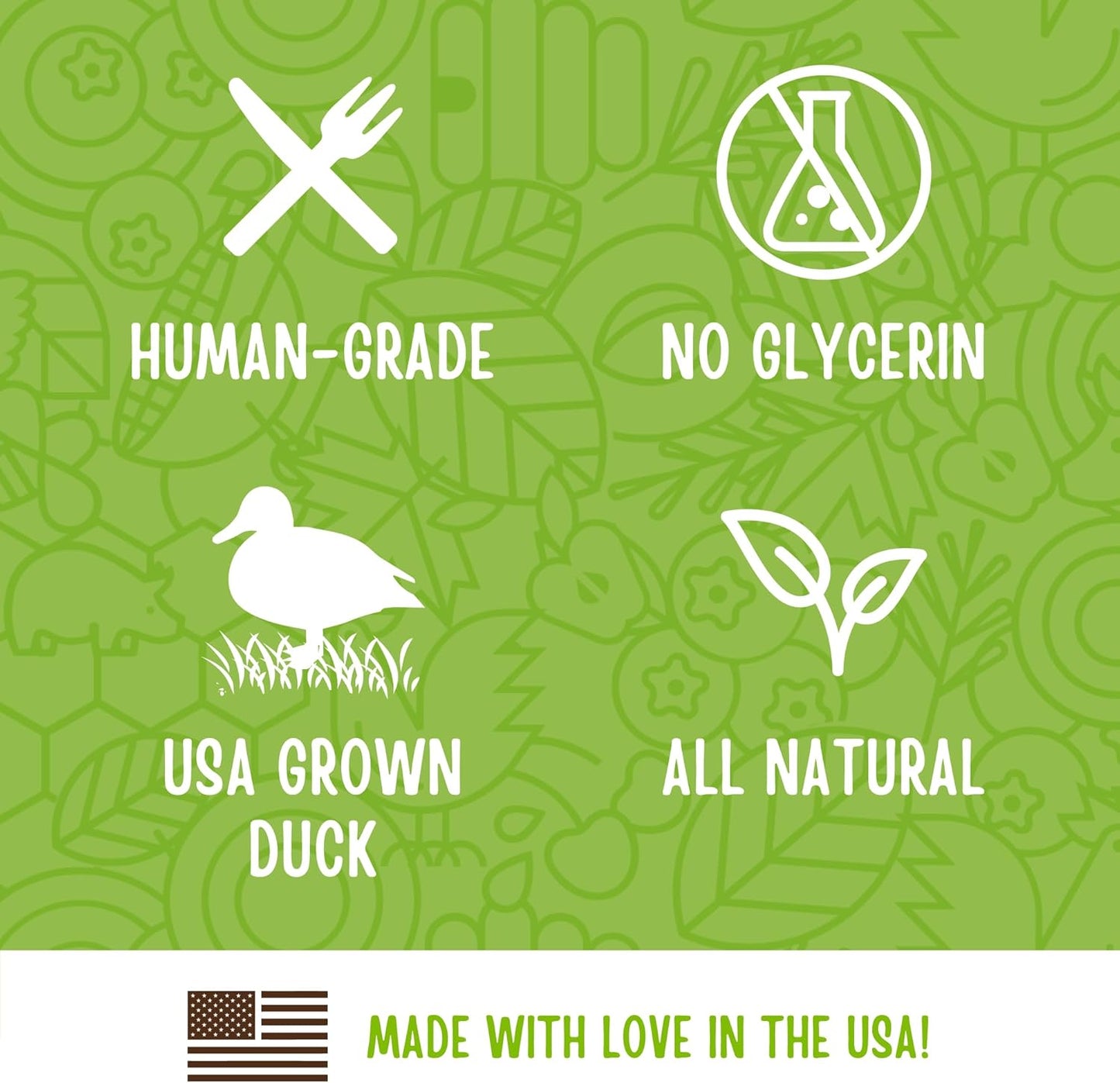 Full Moon Essential Duck Savory Sticks 14.0 oz (Pack of 2)