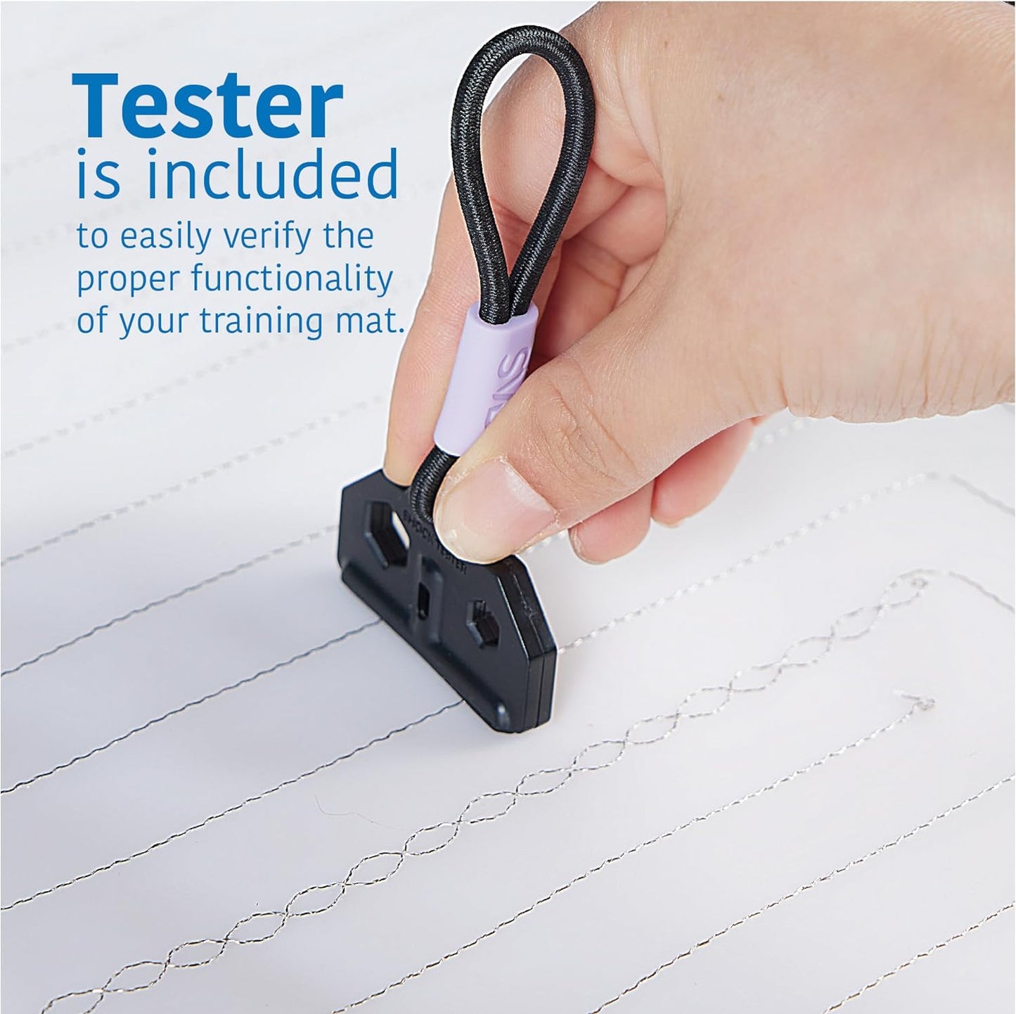 SVD.PET Pet Training Mat with Tester, 60" X 12", Pet Shock Pad, Dogs & Cats Electronic Repellent Mat for Indoor, 3 Training Modes, 5 Levels, Auto Power Off Safe Protection, Keep Dog Off Couch