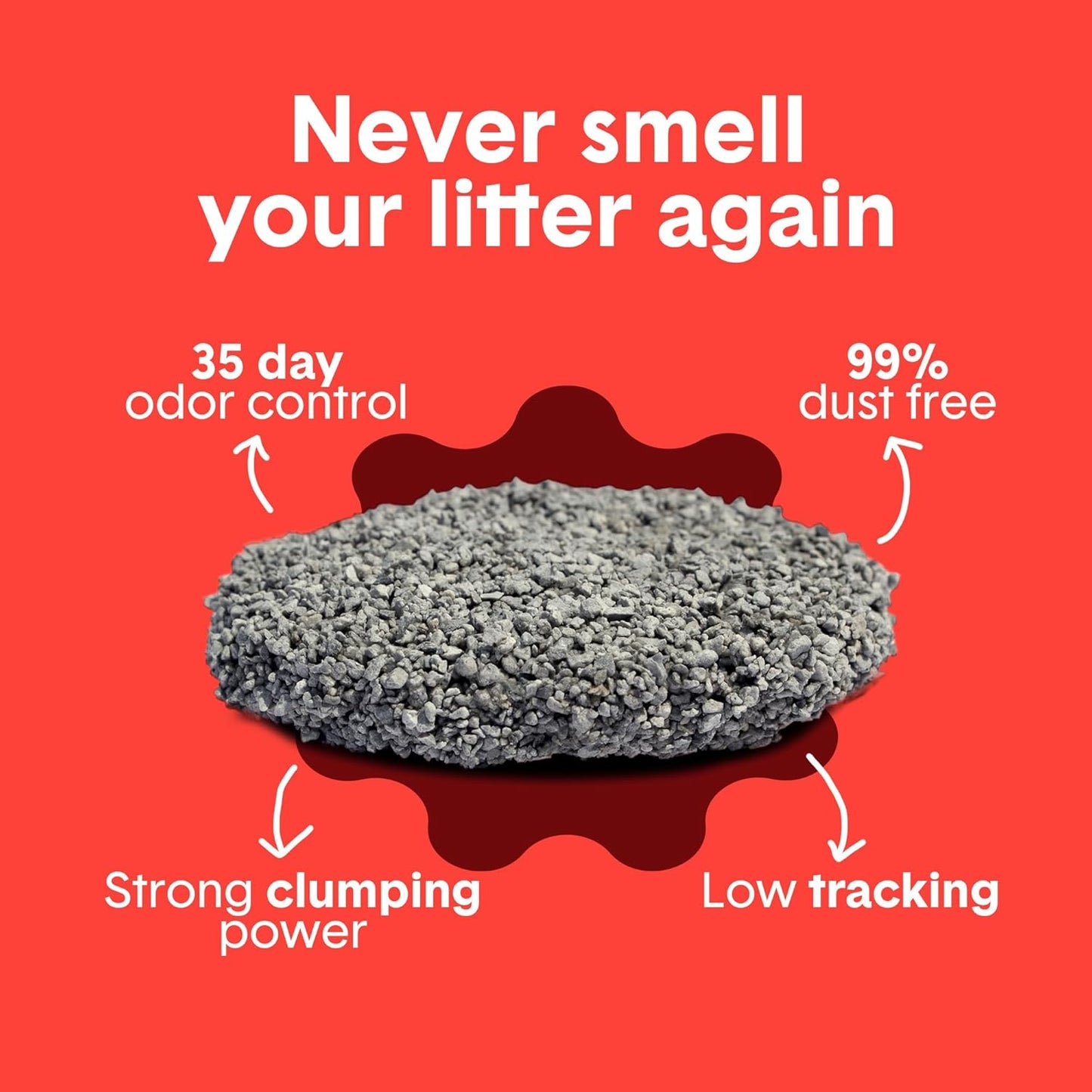 Boxie® Extra Strength 35 Day Odour Control Clumping Clay Cat & Kitty Litter 40lb, 99.9% Dust-Free, Probiotic Formula, Long-Lasting, Veterinarian Approved, Easy Scooping for Multi-Cat Homes