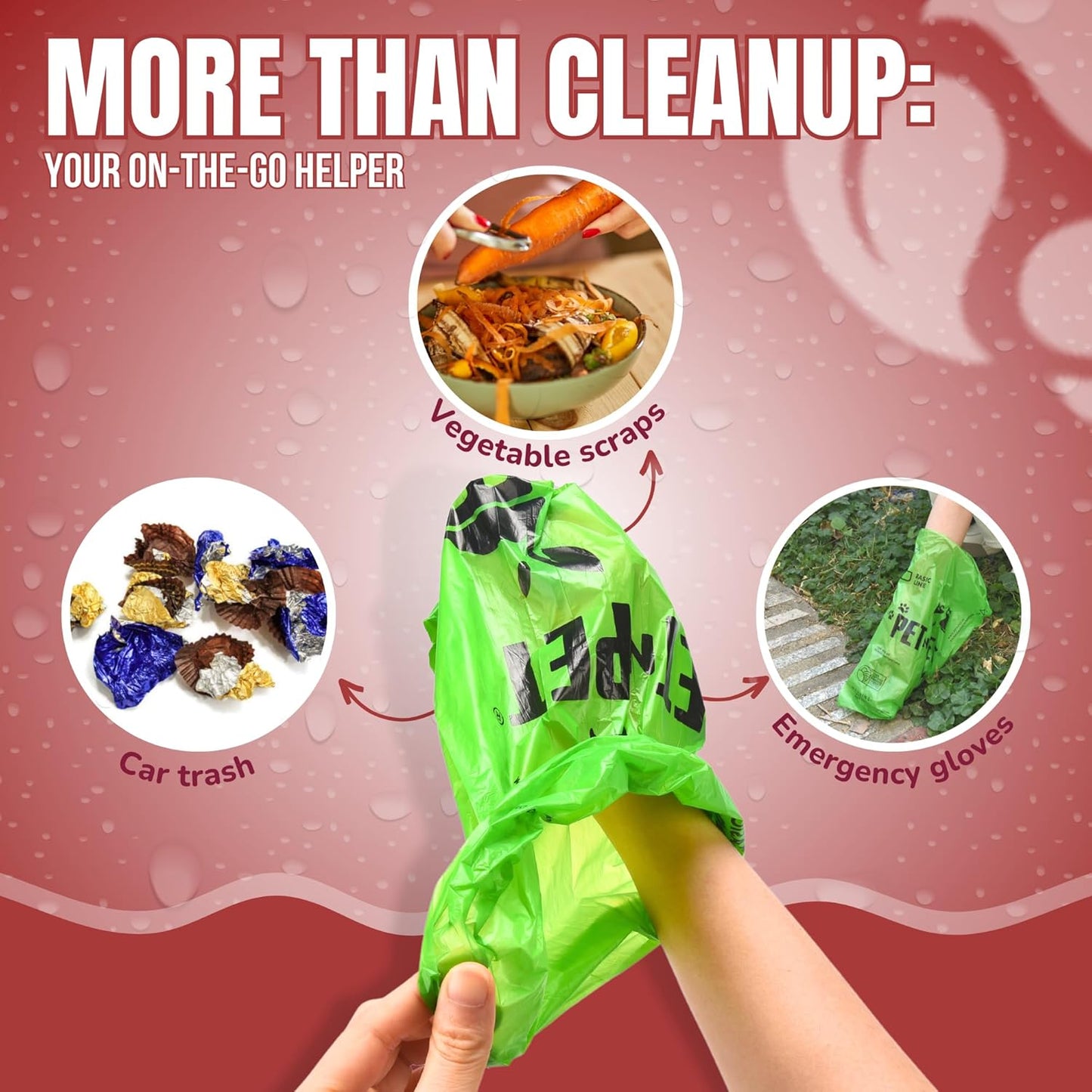 Pet N Pet Poop Bags For Dogs, Green 270 Counts Lavender Scented Dog Poop Bags Rolls, Dog Bag, Pet Waste Bag