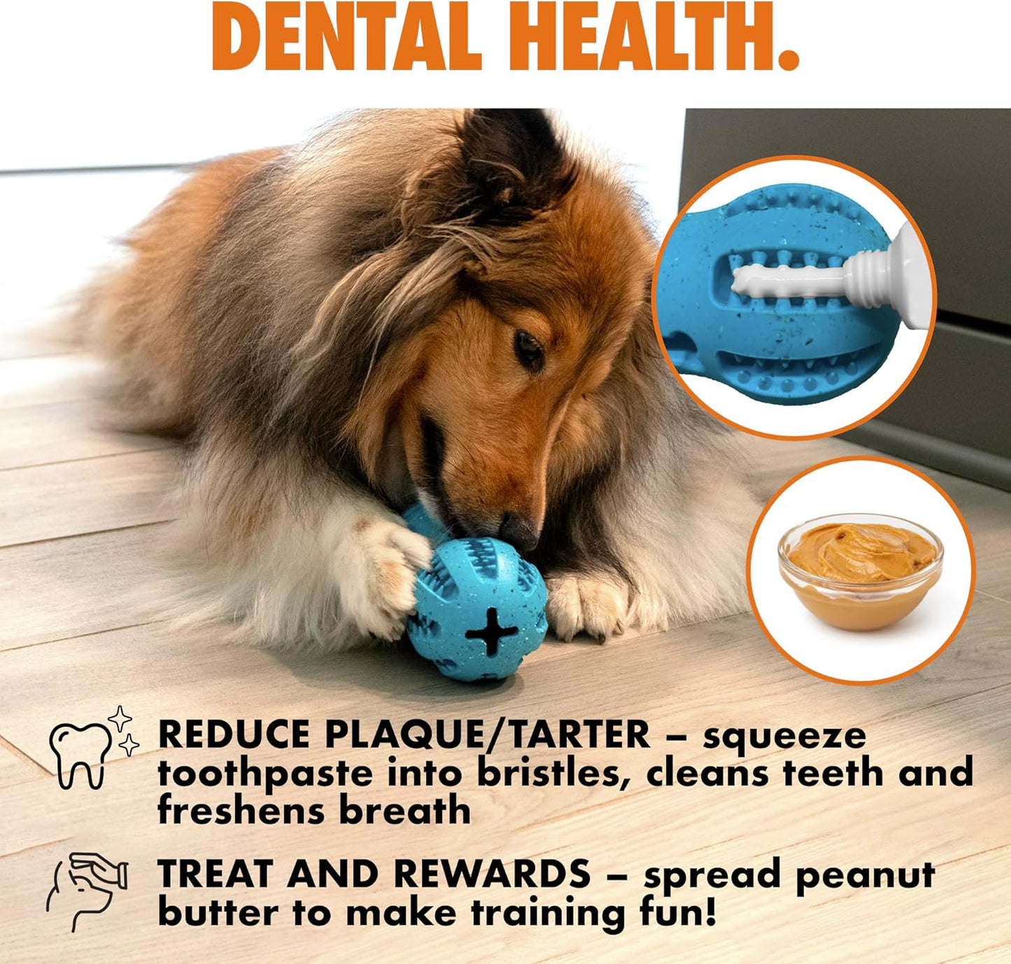 Max Fusion with Nike Grind, Dog Chew Toy, Arlee Weeble Treat Dispensing Toy for Dogs, Durable & Interactive for Pets, L