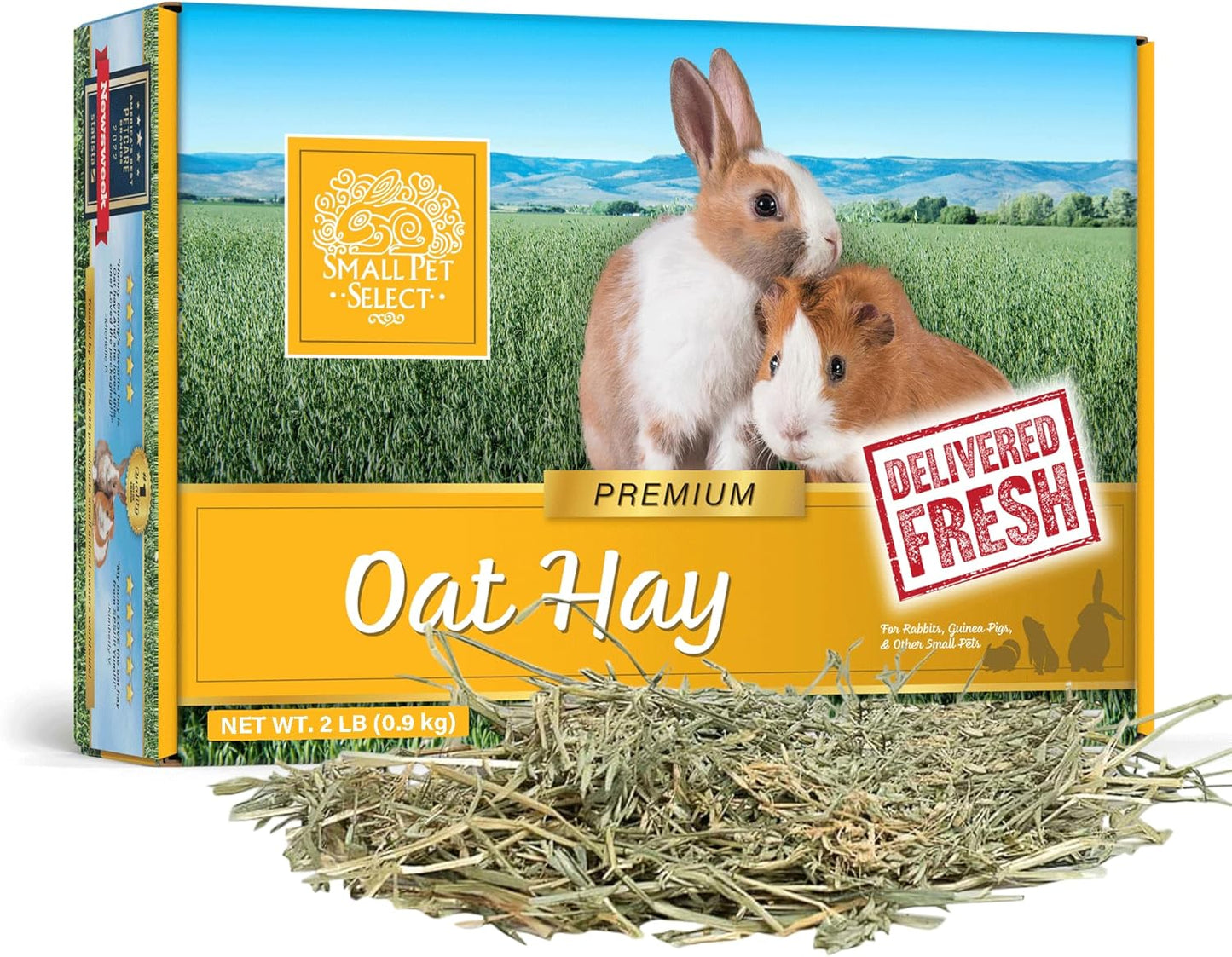 Small Pet Select Oat Hay Pet Food, 2 Lb.