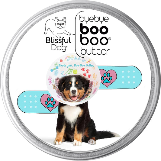 The Blissful Dog 2 oz TIN Bernese Mountain Dog Booboo Butter