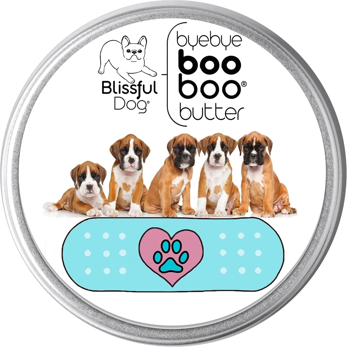 The Blissful Dog Boxer Boo Boo Butter, 16 oz.