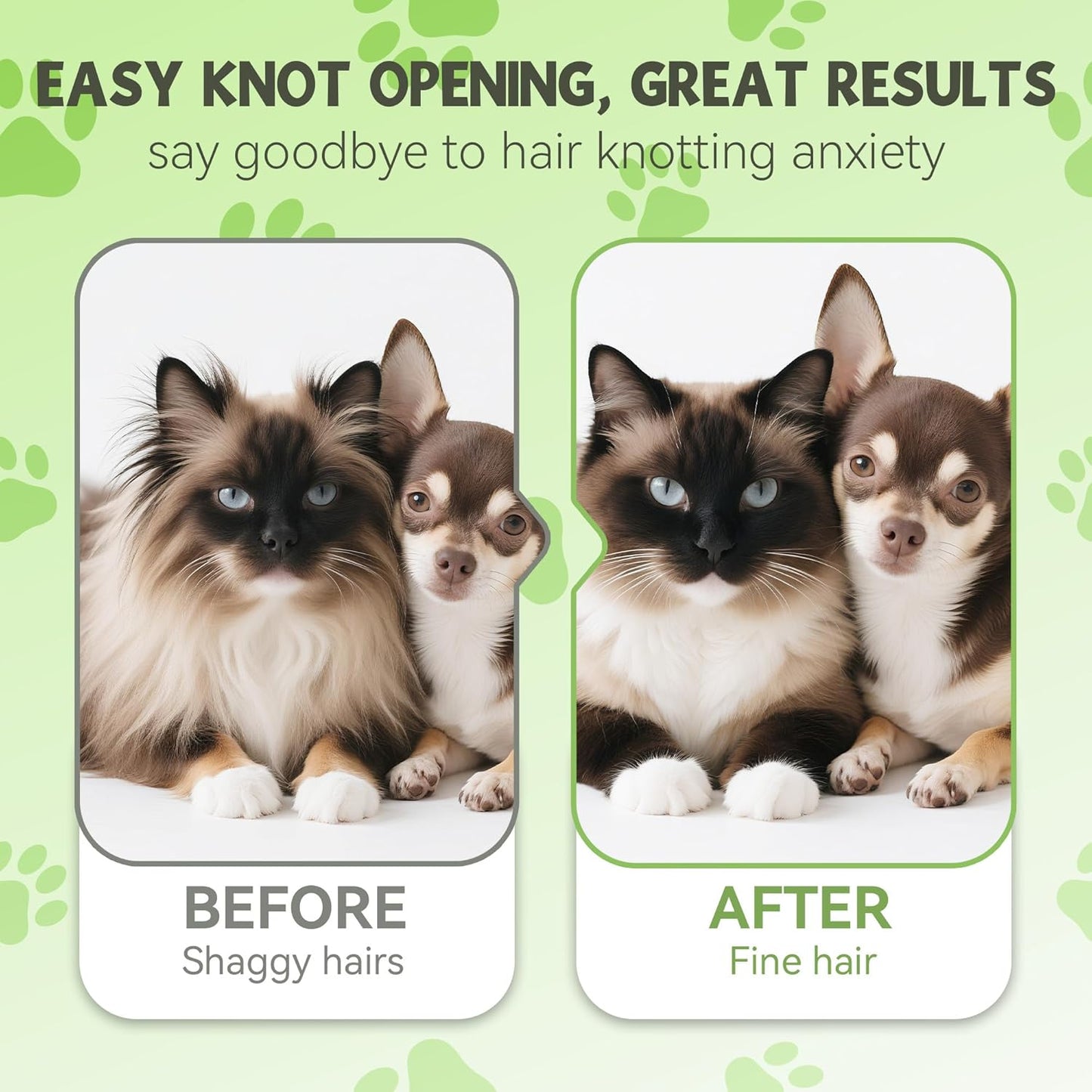 Flea Comb for Cats & Dogs Brush for Shedding Self Cleaning Pet Comb Lice Comb with Long & Short Stainless Steel Teeth Pet Hair Removal Tool 2025