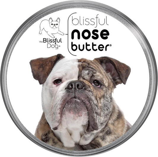 The Blissful Dog Olde English Bulldogge Unscented Nose Butter - Dog Nose Butter, 8 Ounce