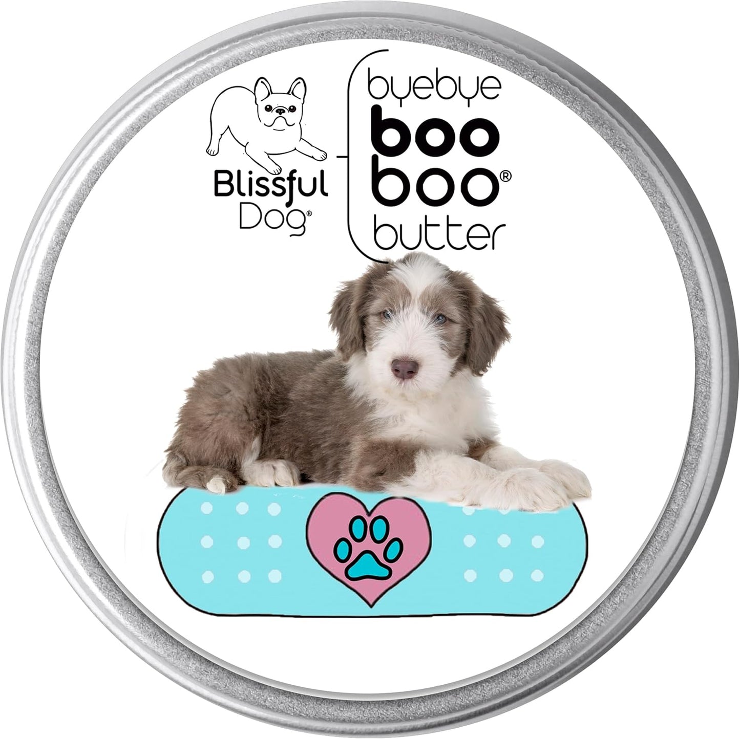 The Blissful Dog Bearded Collie Boo Boo Butter, 16 Ounce