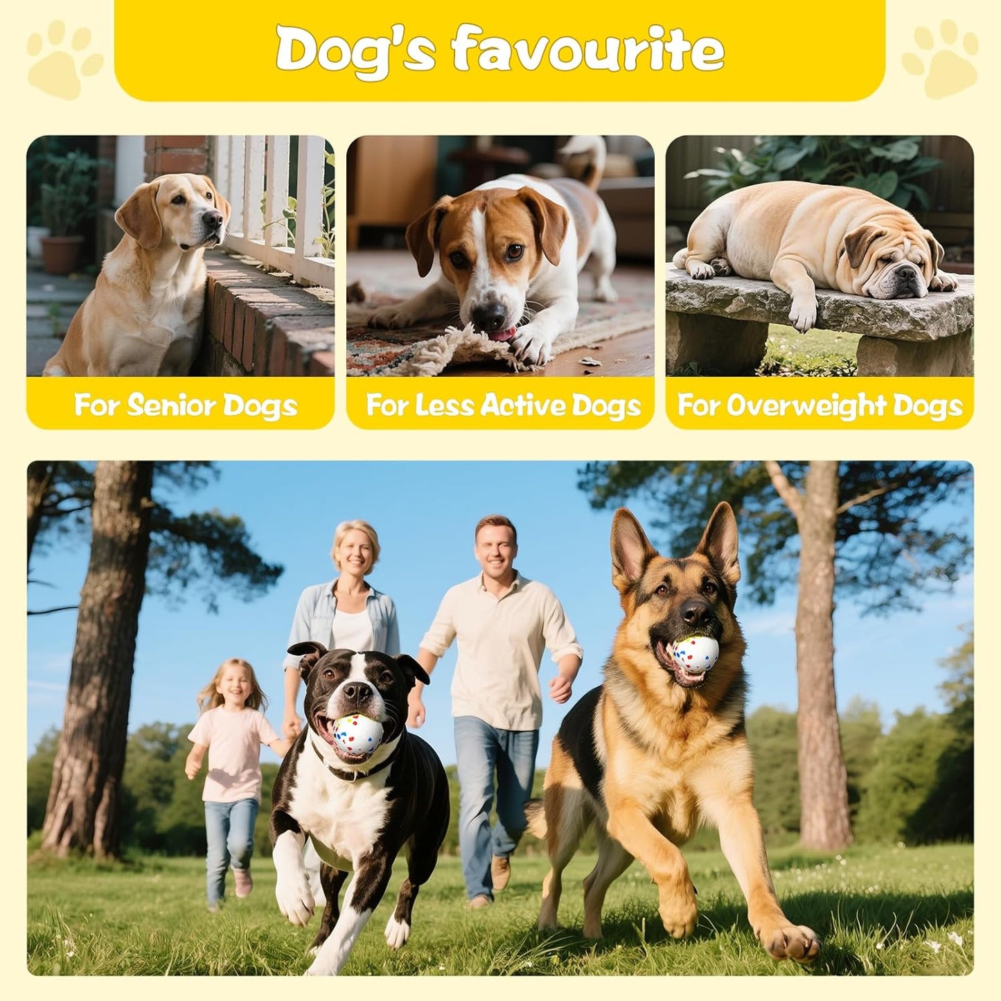 Dog Ball, 2.5 inch Dog Toy for Aggressive Chewers,ETPU Material Durable Ball for Launcher,Indestructible Bouncy Floating Balls for Dogs