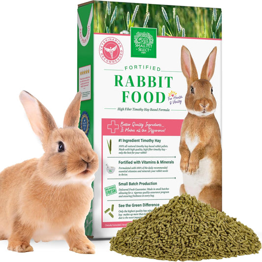 Small Pet Select Rabbit Food Pellets - 5 Pounds Delivered Fresh