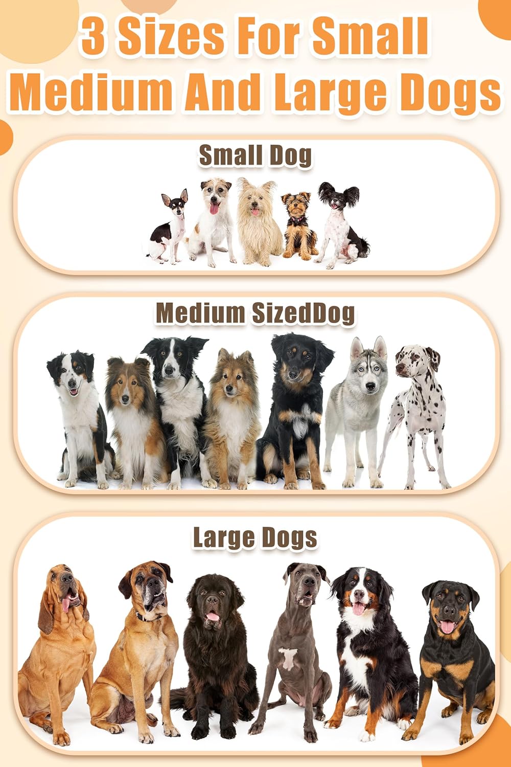 2.36'' Dog Balls for Dogs Aggressive Chewers Indestructible Tennis Durable Bouncy Interactive Dog Toy Balls for Fetch Game Floating Training(White Medium)