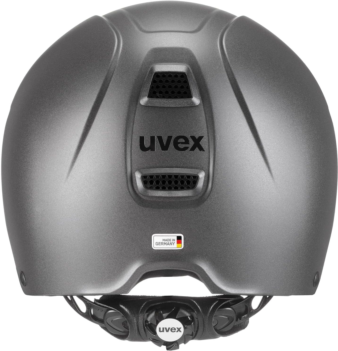 uvex perfexxion II Horse Riding Helmet for Women & Men, Anthracite - Adjustable & Excellent Ventilated Helmet
