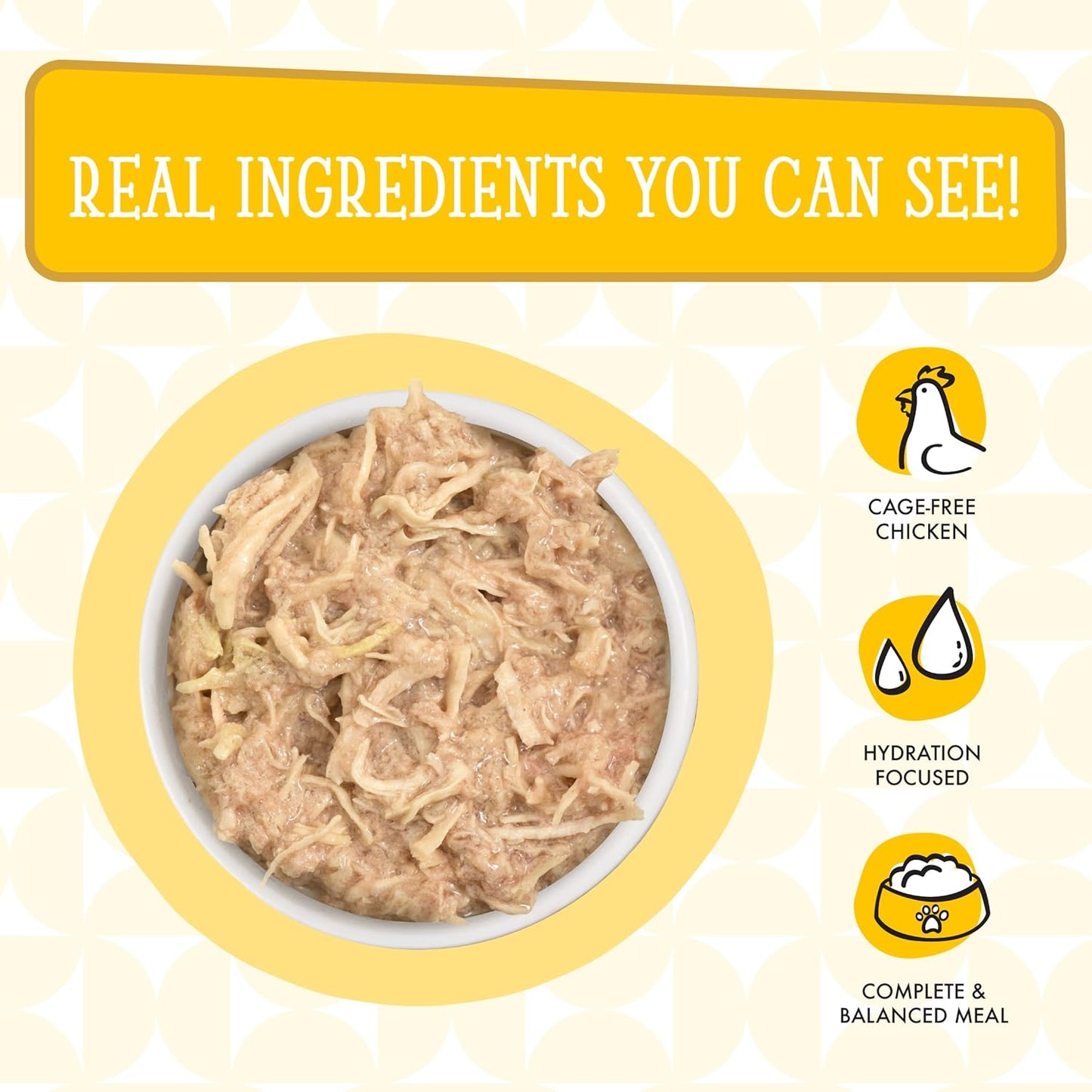 Weruva Cats in The Kitchen, Chicken Frick 'A Zee with Chicken Au Jus Cat Food, 6oz Can (Pack of 24)